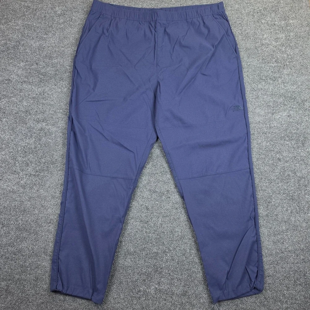 The North Face Class V Pants Mens XXL Blue Cinch-Cord Leg Relaxed Fit Flash Dry